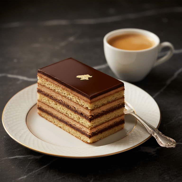 Classic French Opera Cake: The Ultimate Coffee and Chocolate Layered Dessert