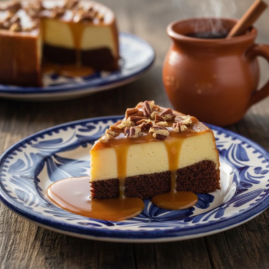 The Ultimate Classic Mexican Chocoflan (The Impossible Cake)