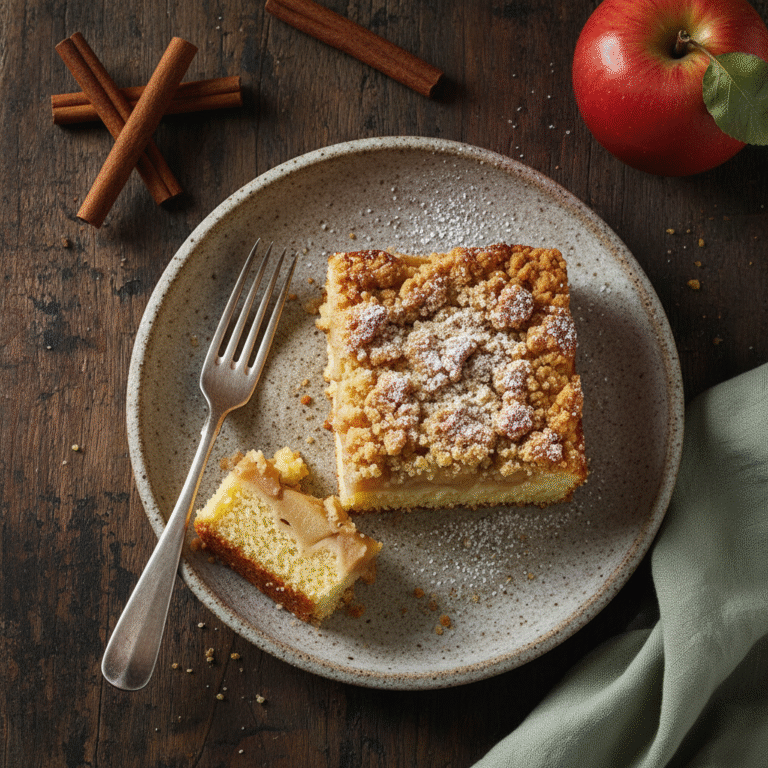 The Ultimate Cozy Apple Cinnamon Crumb Cake Recipe