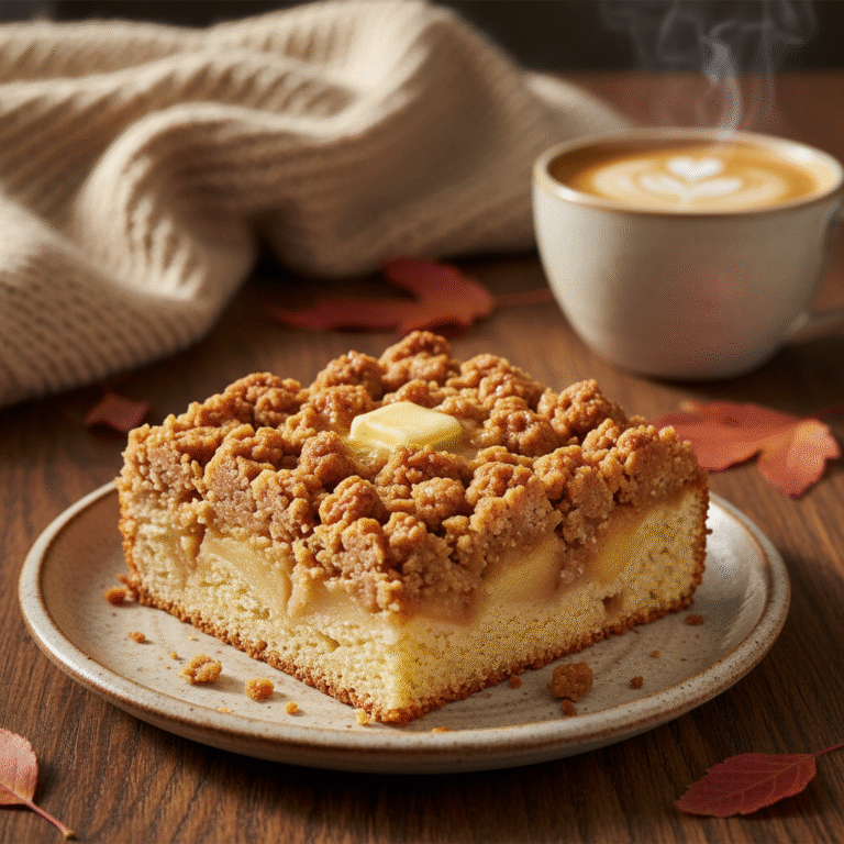 The Ultimate Cozy Apple Cinnamon Crumb Cake With Brown Sugar Streusel