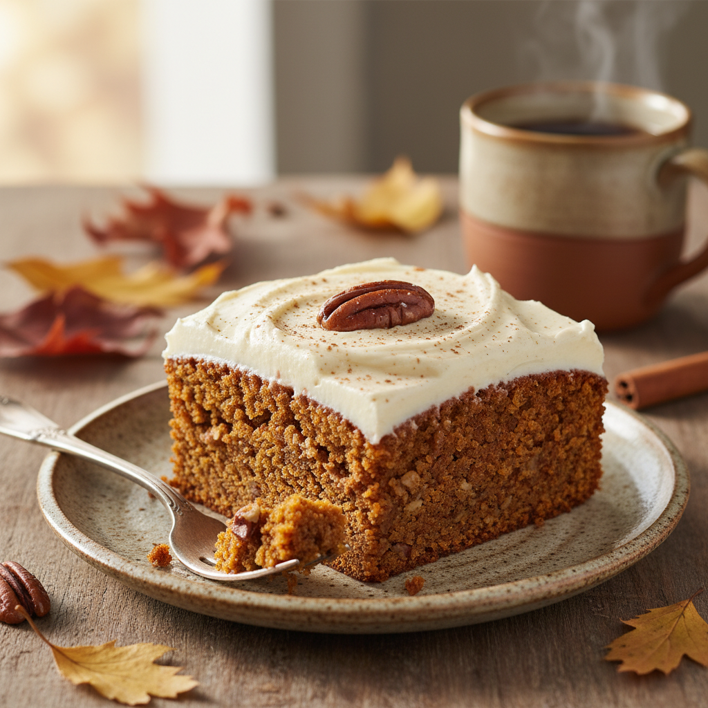 The Ultimate Cozy Sweet Potato Spice Cake With Cream Cheese Frosting
