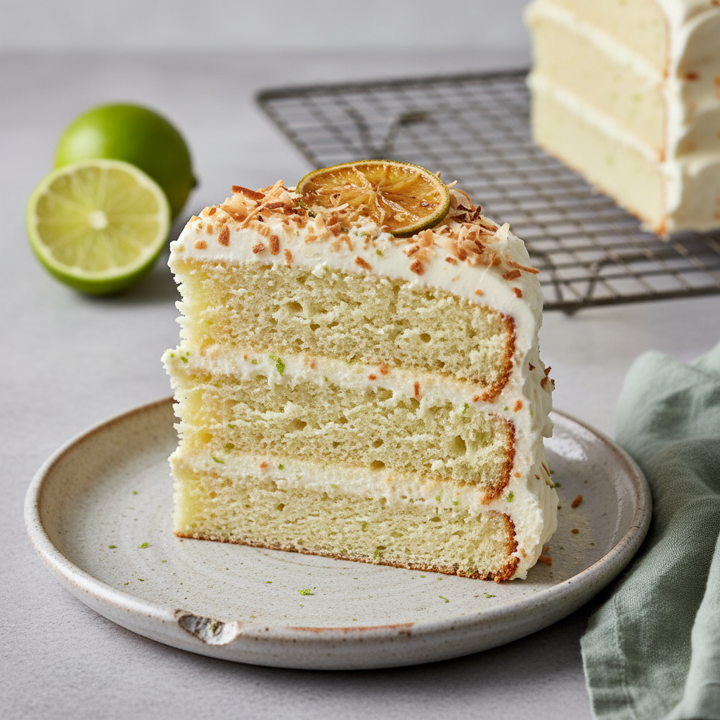 Zesty & Moist: The Ultimate Fresh Coconut Lime Cake Recipe