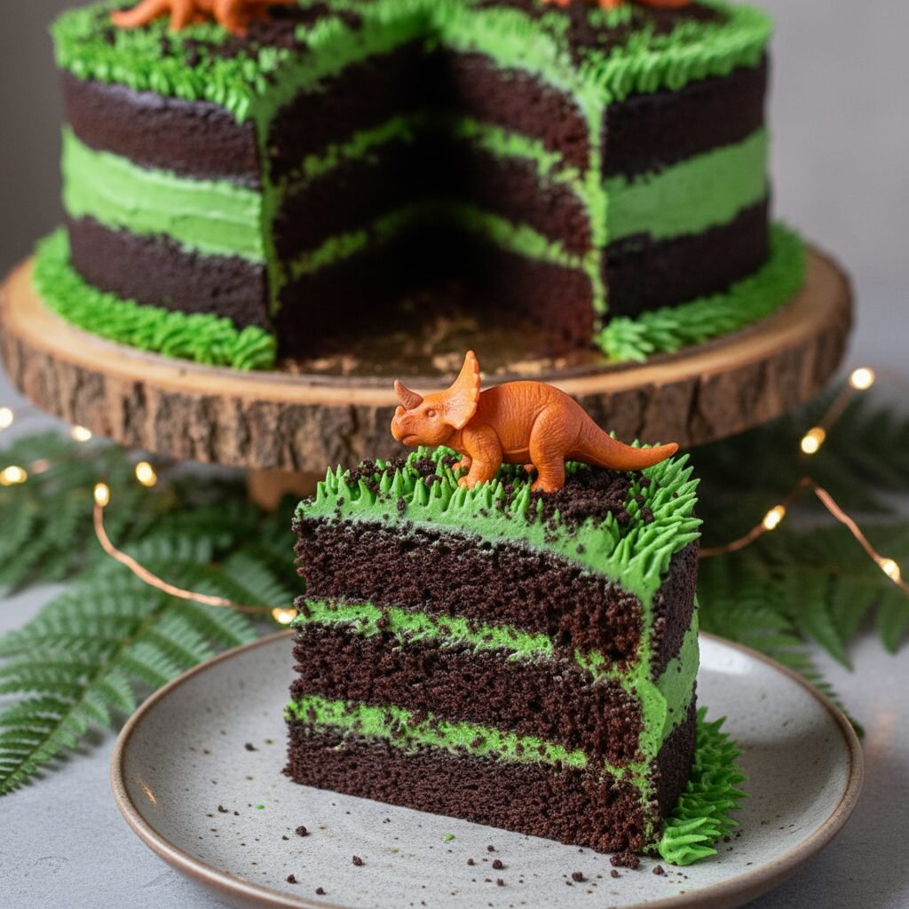 The Ultimate Fun Chocolate Dinosaur Birthday Cake: A Roar-some Party Centerpiece