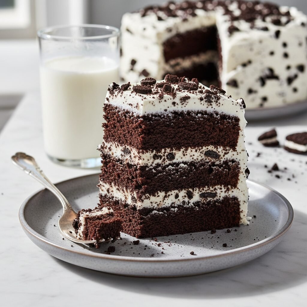 The Ultimate Fun Oreo Cookie Birthday Cake for 8-Inch Round Pans