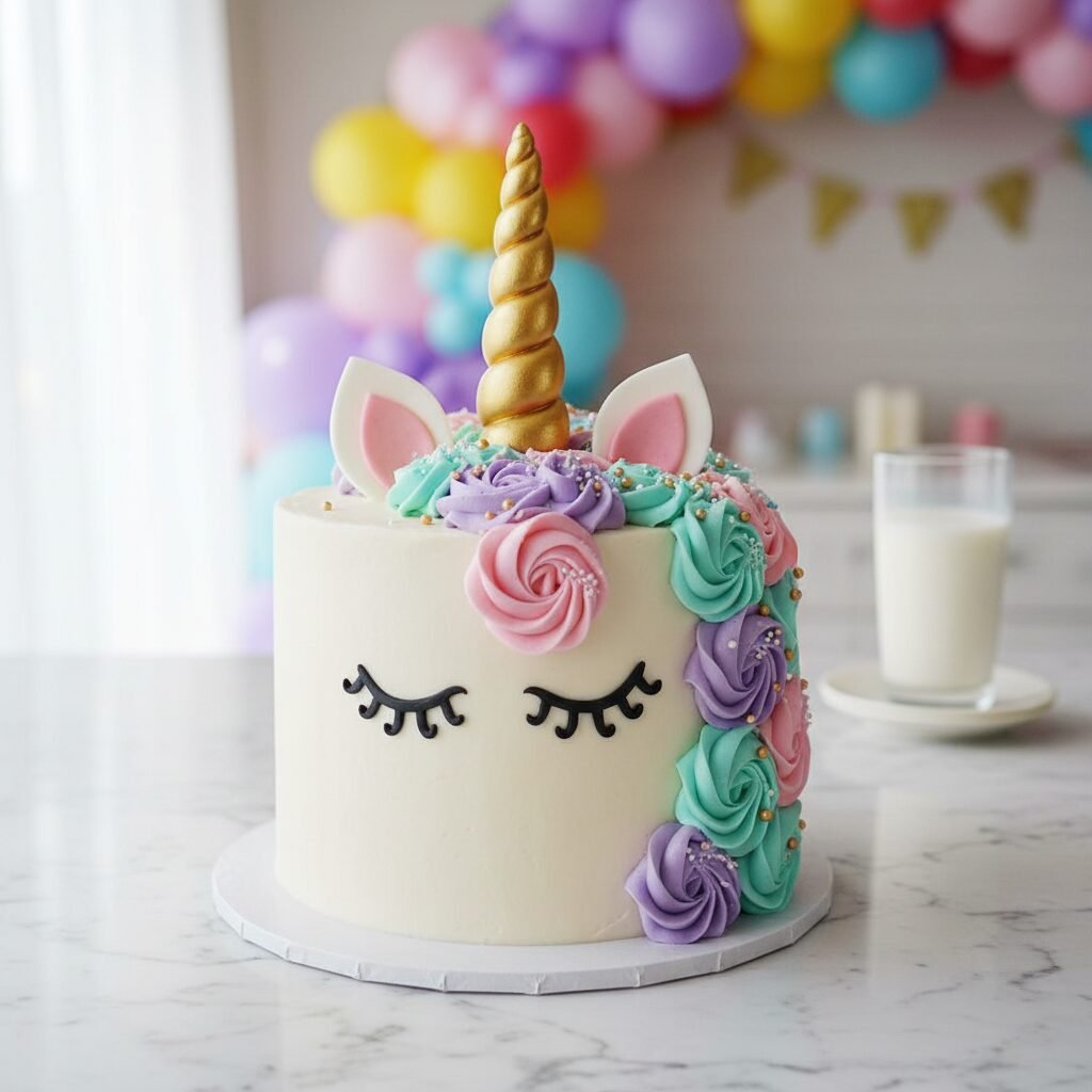 The Ultimate Fun Vanilla Unicorn Birthday Cake Recipe