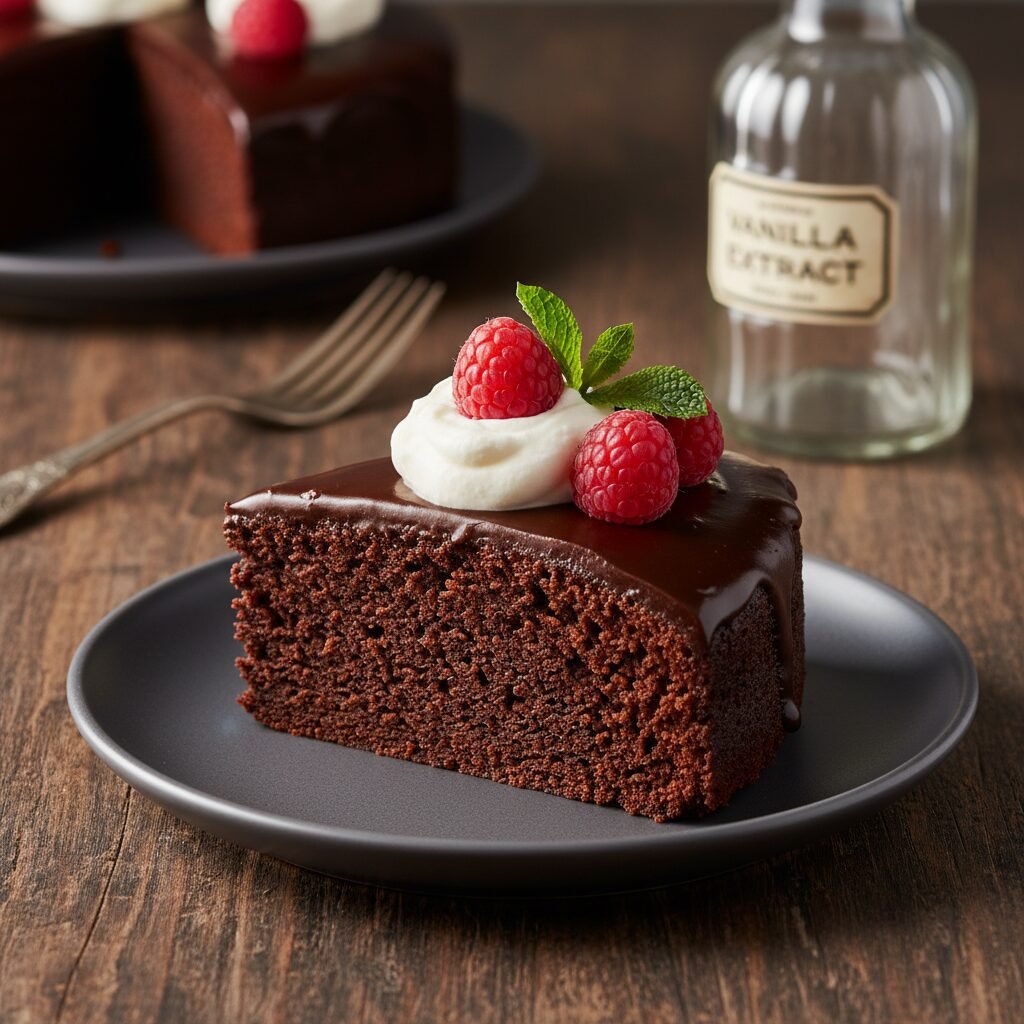 Ultimate Moist Low Carb Keto Chocolate Cake With Stevia