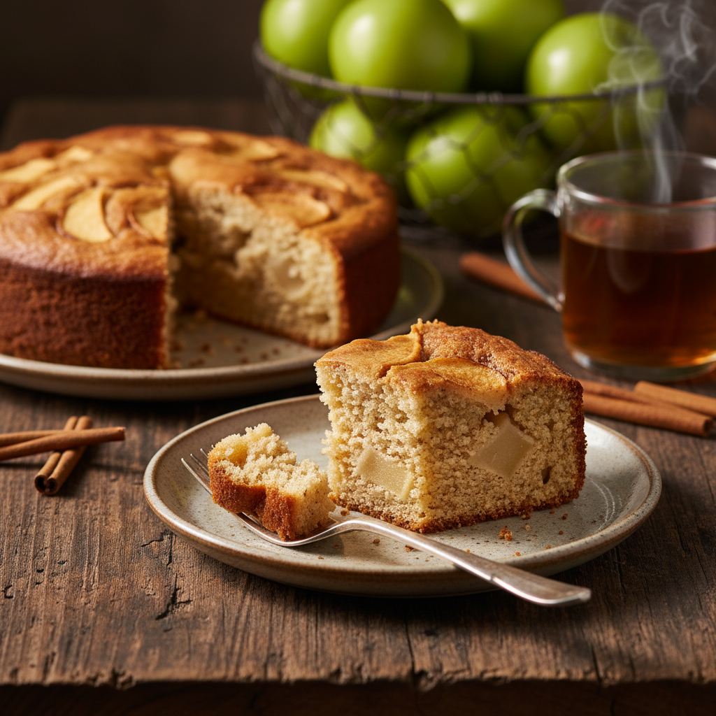 The Ultimate Moist Low Sugar Apple Spice Cake