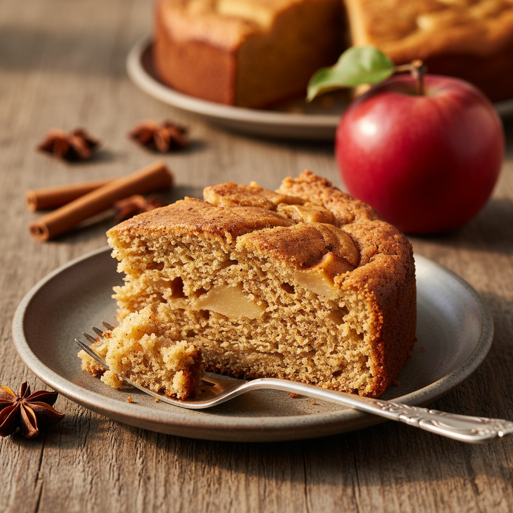 The Ultimate Low Sugar Apple Spice Cake with Erythritol