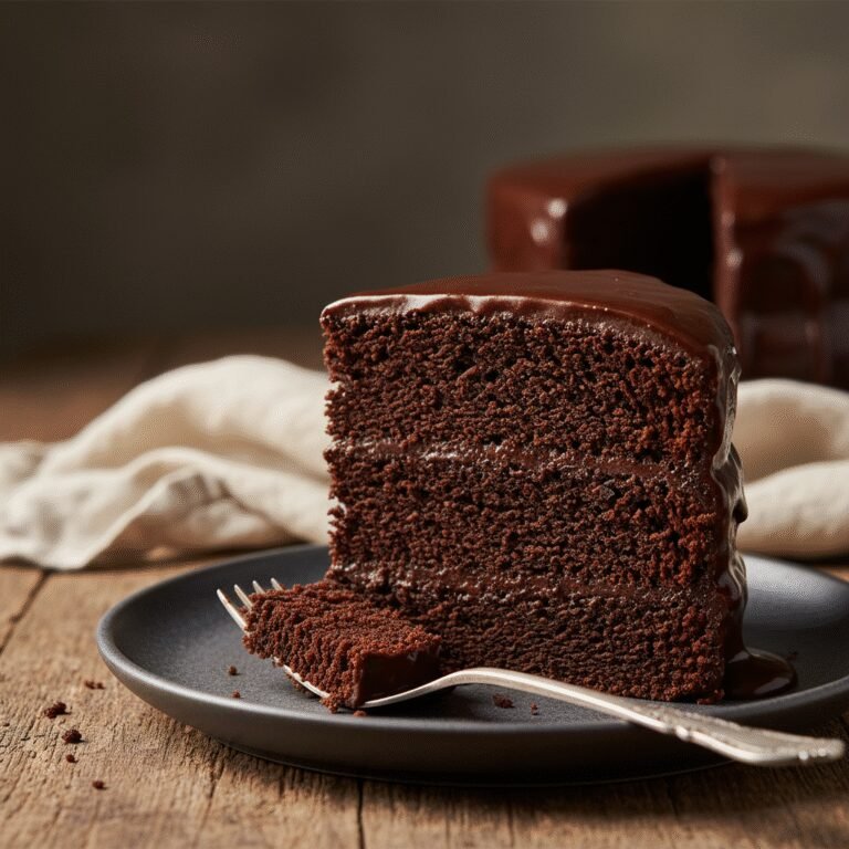 The Ultimate Ultra-Moist Low Sugar Chocolate Cake With Erythritol