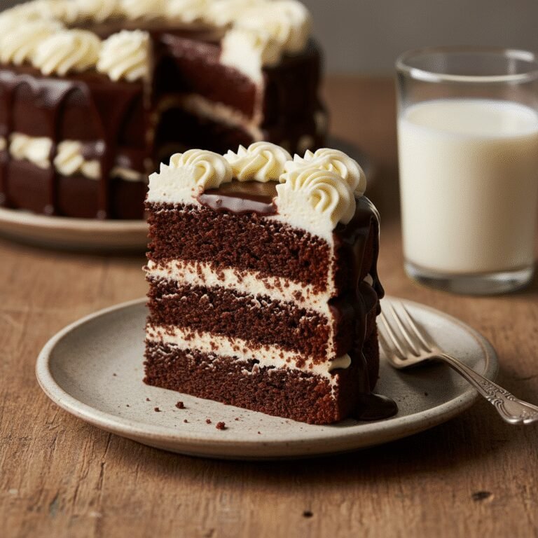 The Ultimate Moist Dairy-Free Chocolate Cake with Creamy Vegan Buttercream