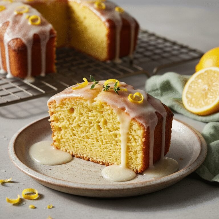 The Ultimate Moist Dairy Free Lemon Cake Recipe