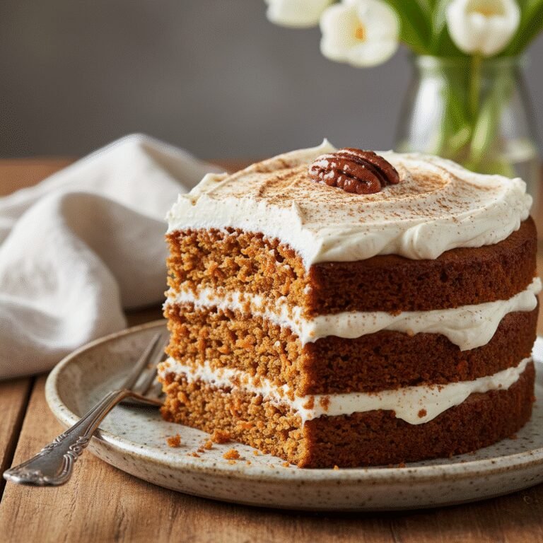 The Best Moist Gluten Free Carrot Cake with Cream Cheese Frosting