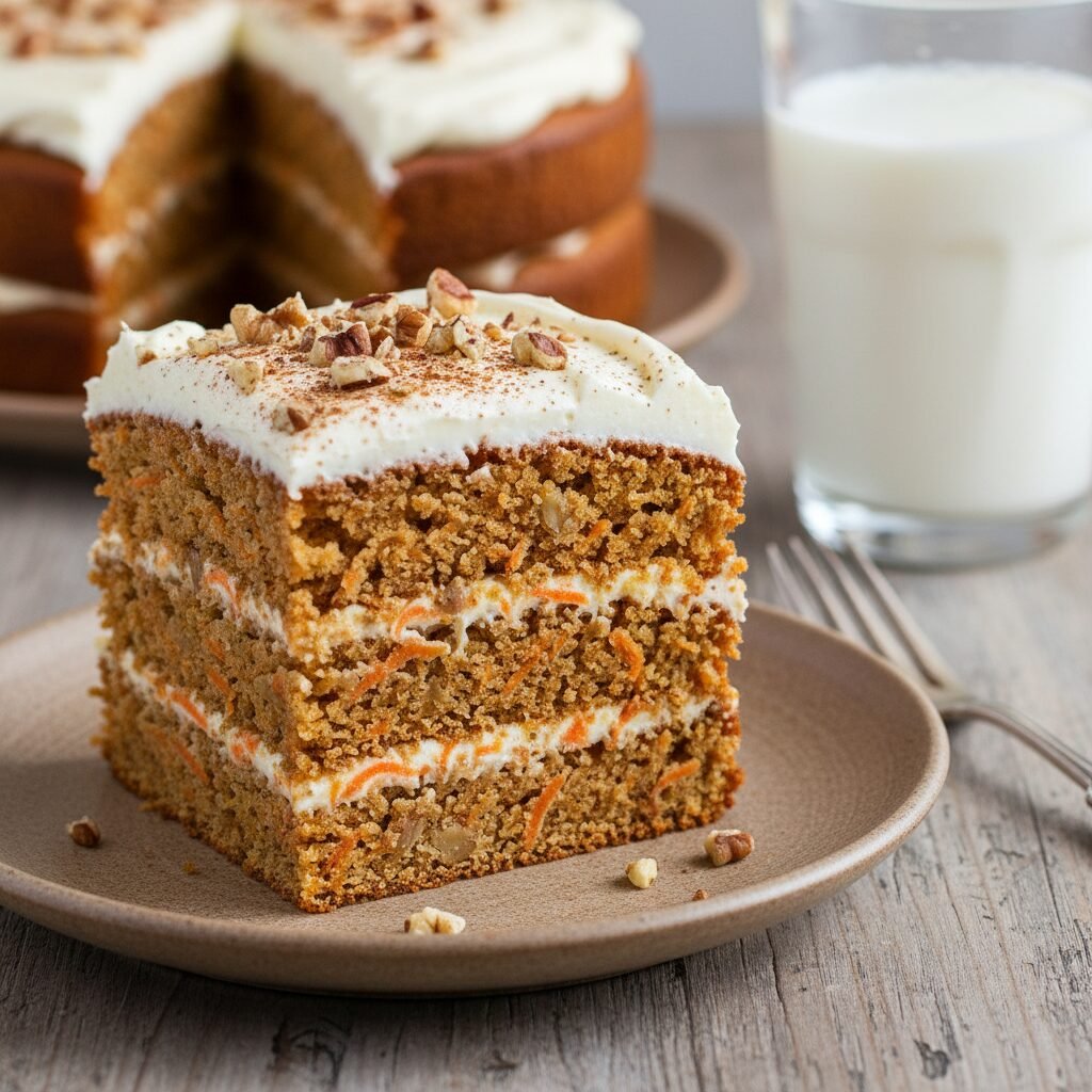 The Best Moist Gluten Free Carrot Cake With Cream Cheese Frosting