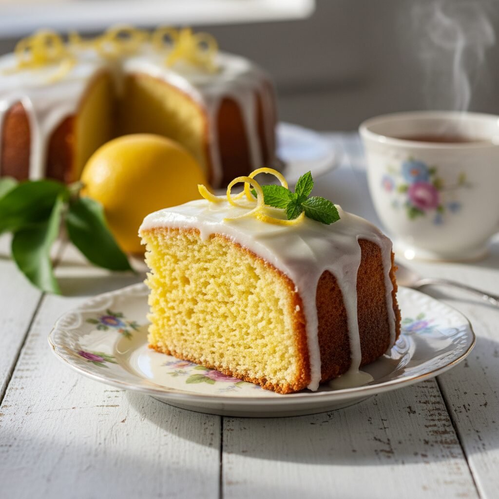The Ultimate Moist Gluten-Free Lemon Cake with Zesty Glaze