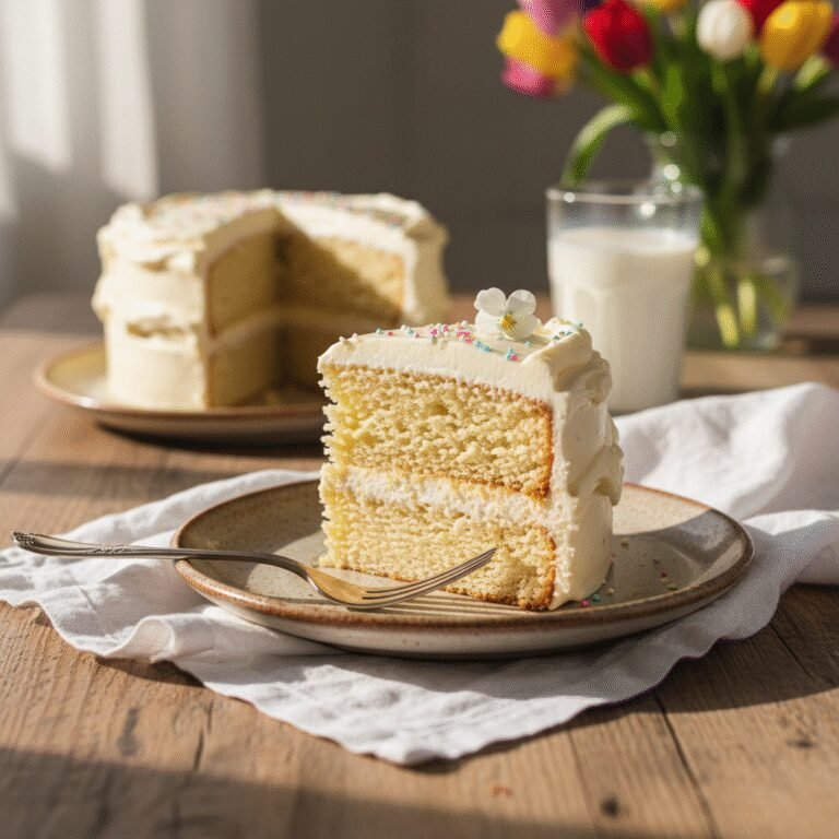 The Ultimate Moist Gluten-Free Vanilla Cake (Better Than Bakery!)
