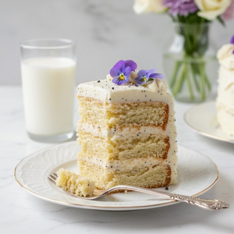 The Best Moist Gluten Free Vanilla Cake With Vanilla Buttercream