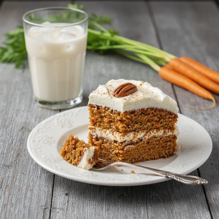 The Best Moist Keto Carrot Cake with Cream Cheese Frosting
