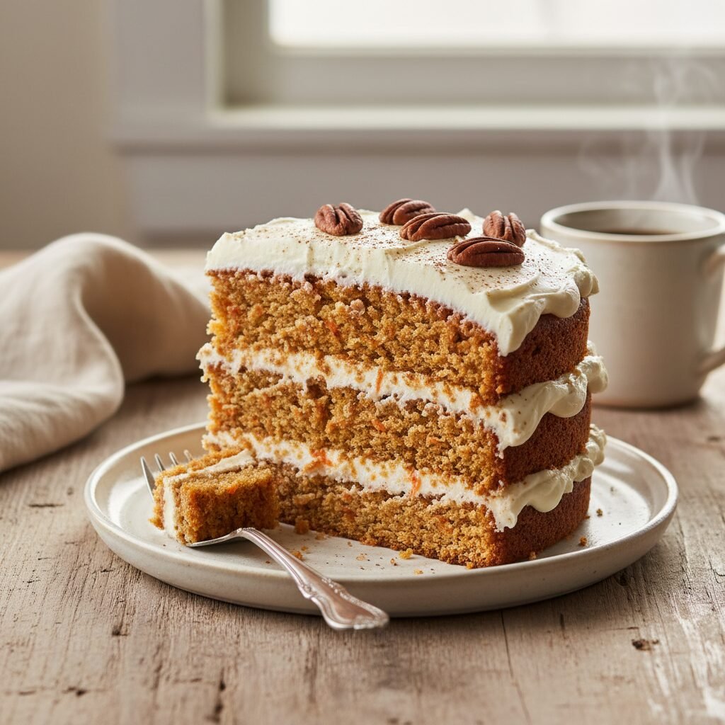 The Ultimate Moist Keto Carrot Cake with Erythritol