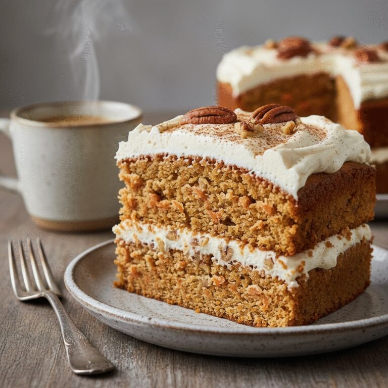 The Ultimate Moist Keto Carrot Cake With Stevia | Sugar-Free & Gluten-Free