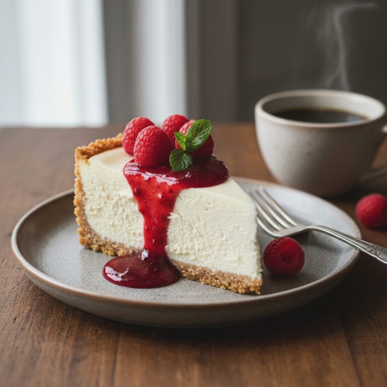 The Ultimate Moist Keto Cheesecake: New York Style & Sugar-Free