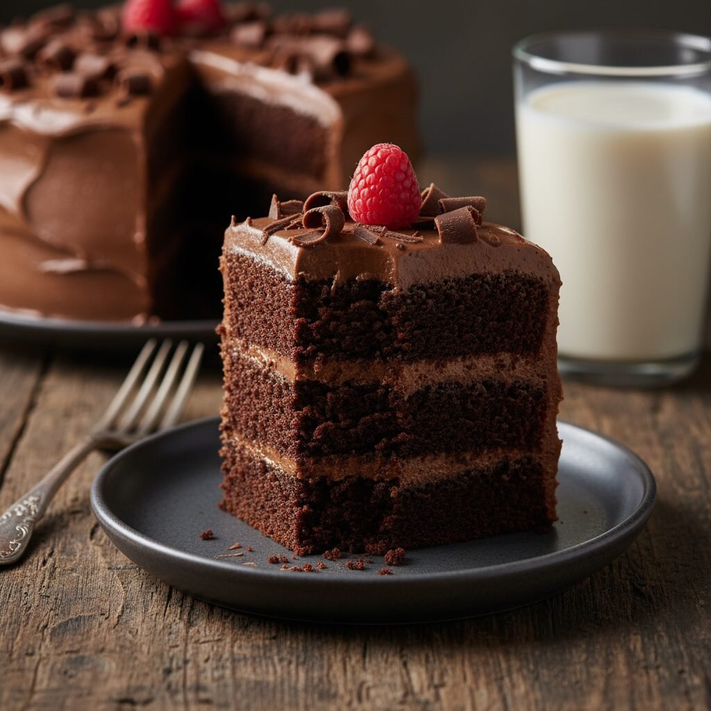 The Ultimate Moist Keto Chocolate Cake With Erythritol