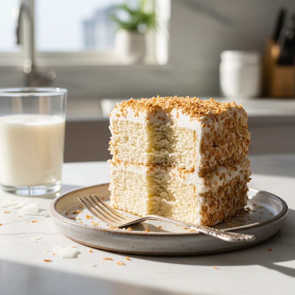 Moist Keto Coconut Cake With Erythritol – The Ultimate Low-Carb Dessert