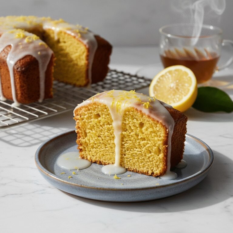 The Ultimate Moist Keto Lemon Pound Cake With Stevia