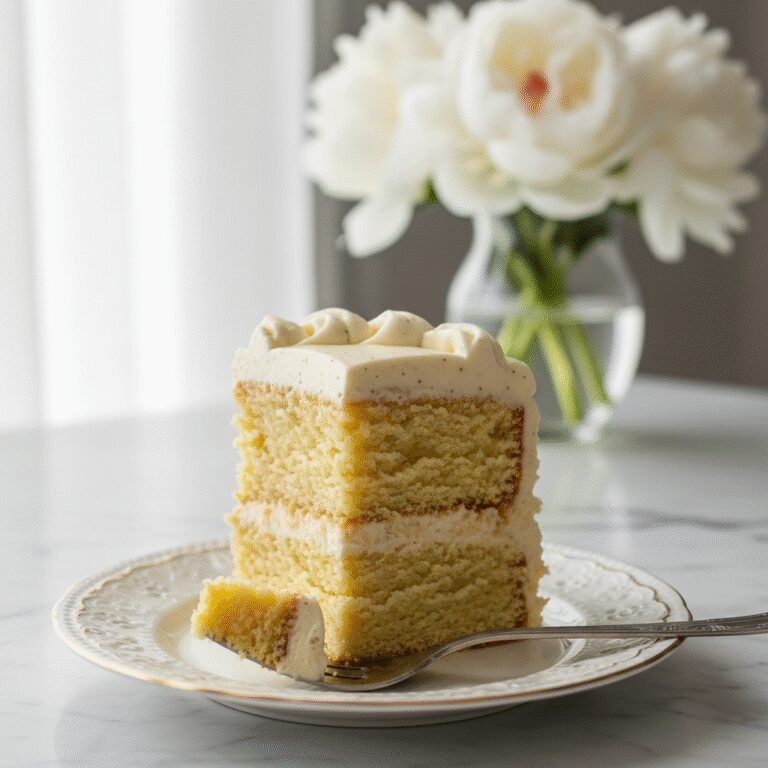 The Ultimate Moist Keto Vanilla Cake Recipe with Buttercream Frosting