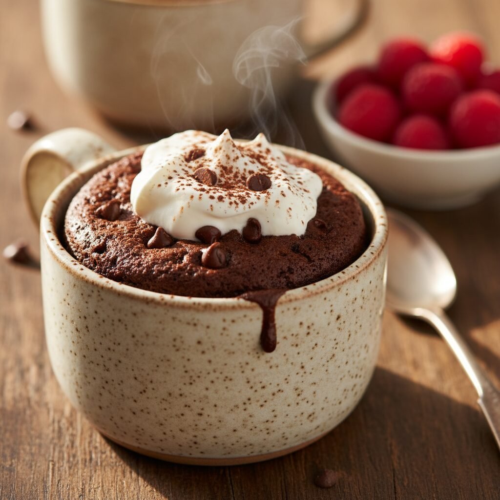 The Ultimate Moist Low Carb Mug Cake: A 2-Minute Keto Chocolate Dream