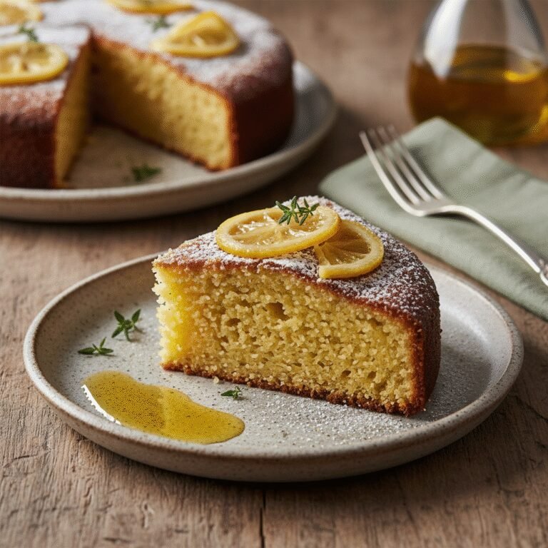 The Ultimate Moist Olive Oil Citrus Cake: A Mediterranean Delight