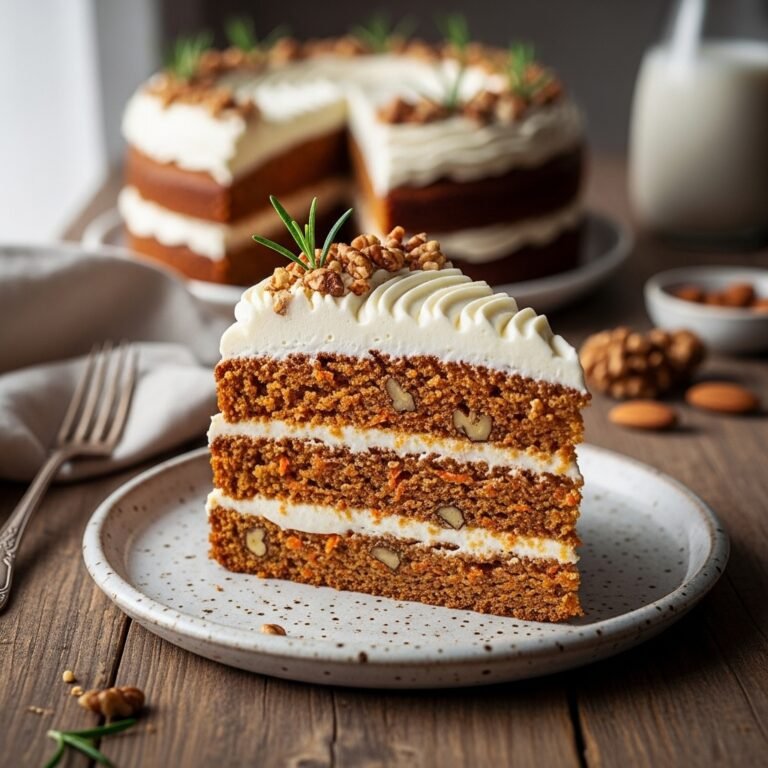 The Ultimate Moist Vegan Carrot Cake With Whipped Coconut Cream Frosting