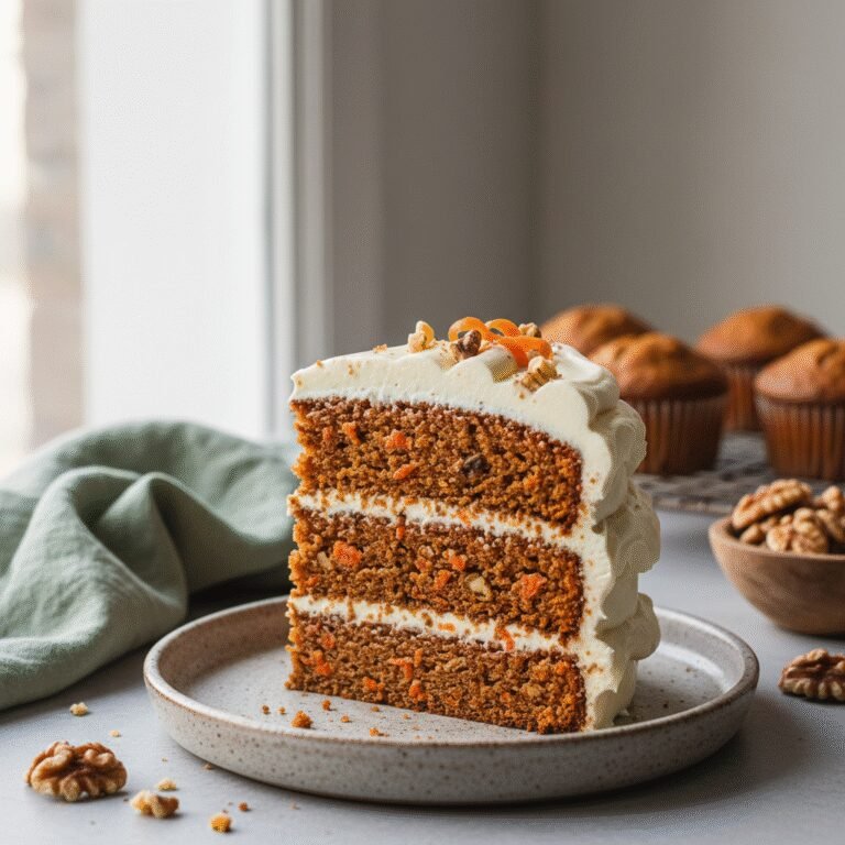 The Ultimate Moist Vegan Carrot Cake with Creamy Vegan Buttercream