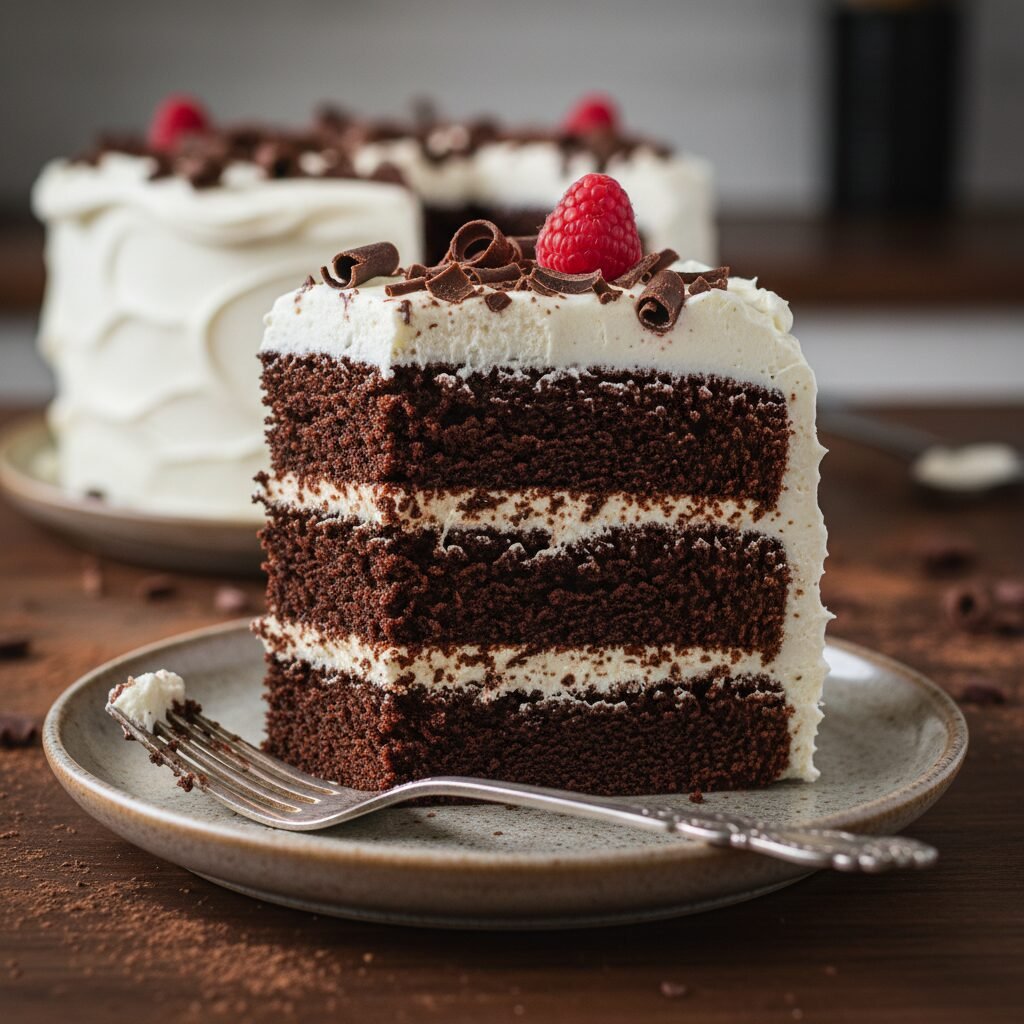 The Ultimate Moist Vegan Chocolate Cake With Tangy Cream Cheese Frosting