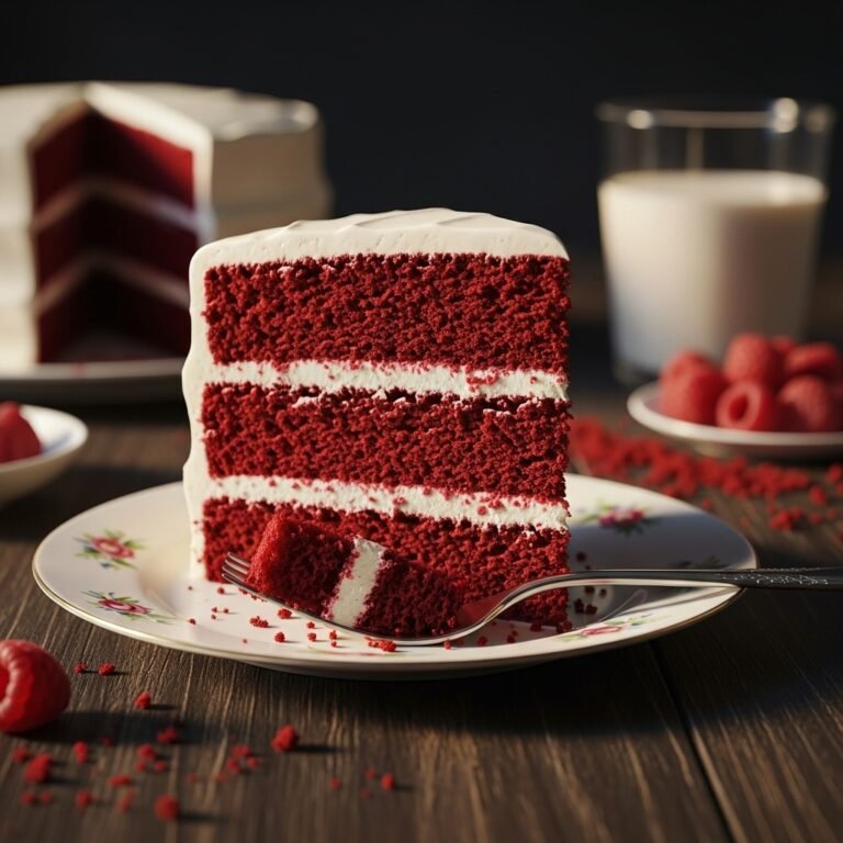 The Ultimate Moist Vegan Red Velvet Cake With Tangy Cream Cheese Frosting