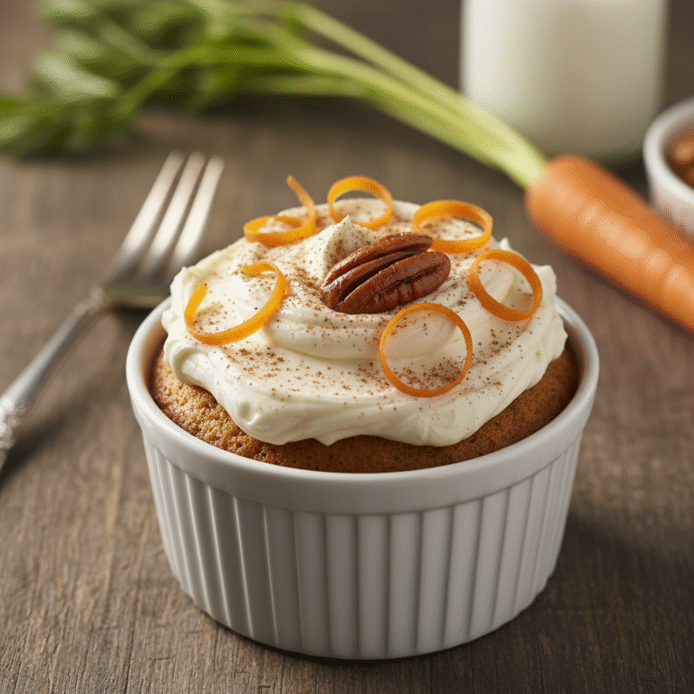 Quick Air Fryer Carrot Cake For One Person: The Ultimate Single-Serve Dessert