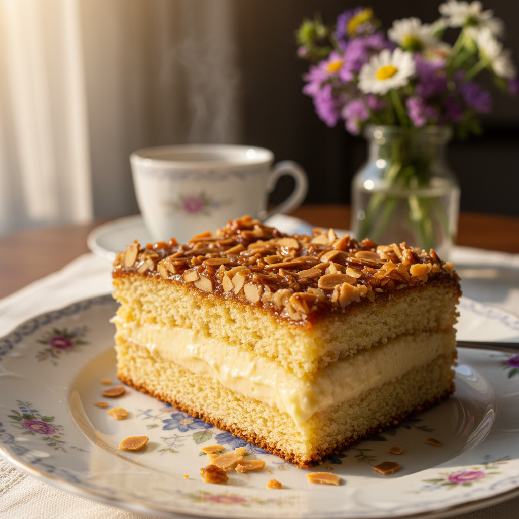 Authentic German Bienenstich Recipe: The Ultimate Bee Sting Cake