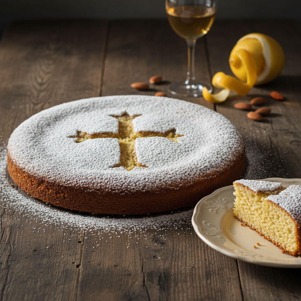 Authentic Spanish Almond Cake (Tarta de Santiago) Recipe